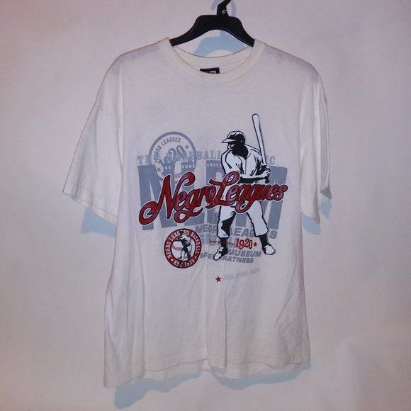 The Negro Leagues Baseball T Shirt Mens XL Museum of Greatness Vintage Tee Graph - Picture 2 of 16